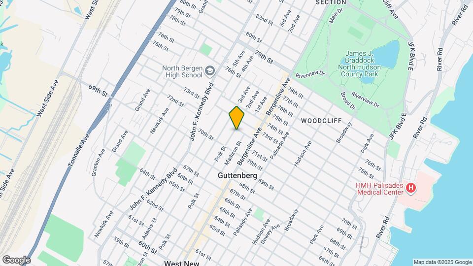 7108 Polk St Mapa y Detalles de la Ubicación