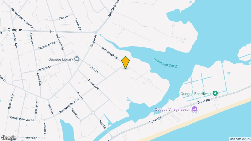74 Quaquanantuck Ln Map and Location Details