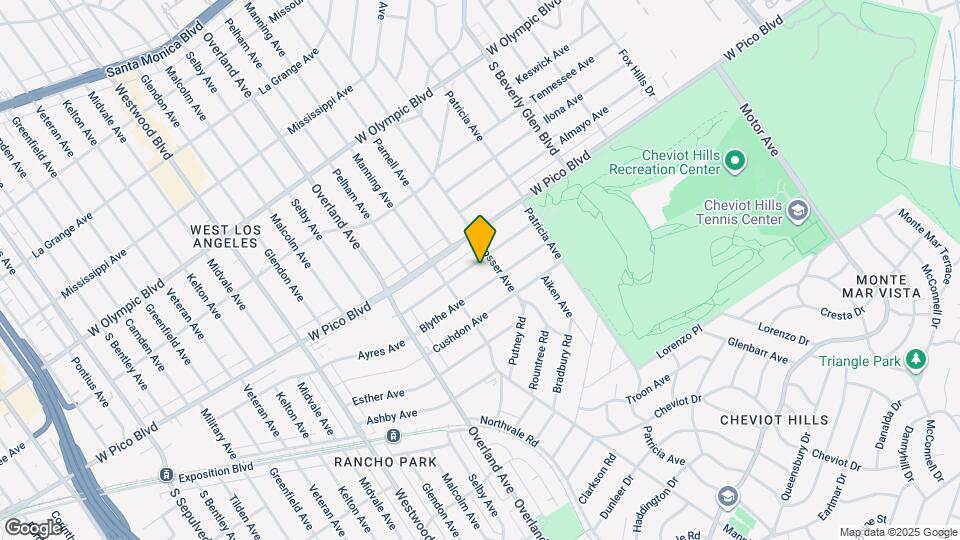 10564 Ayres Ave Map and Location Details