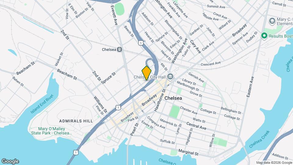 167 Walnut St, Unit 1 Map and Location Details