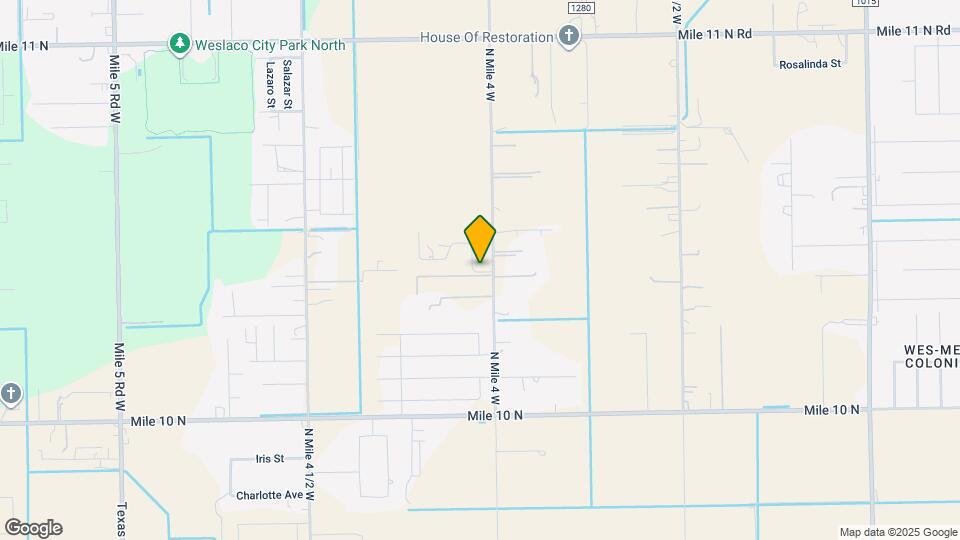 1620 El Camino Dr Map and Location Details