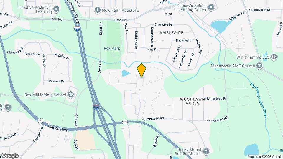 6030 Crooked Creek Dr. Map and Location Details