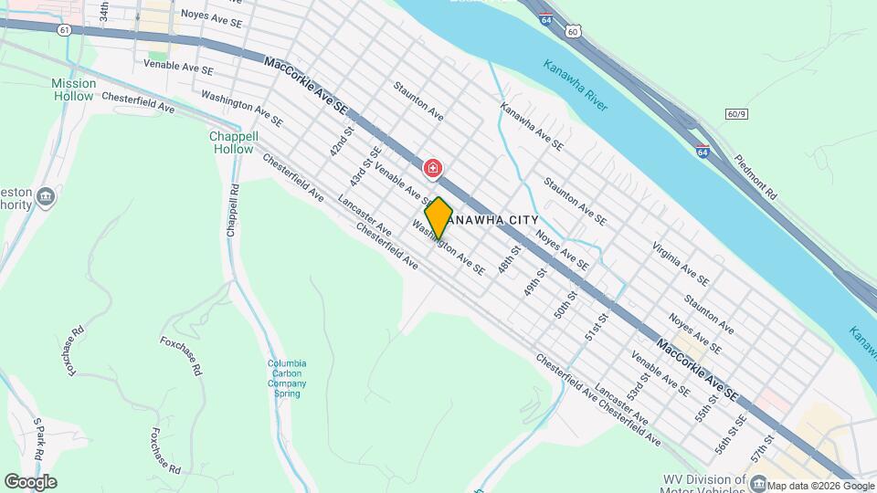 4601 Washington Ave SE Map and Location Details