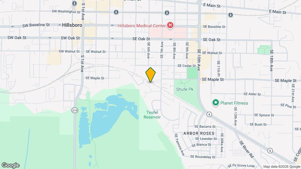 741 SE Camellia Ct Map and Location Details