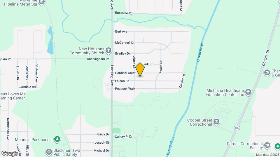 328 Falcon Rd Map and Location Details