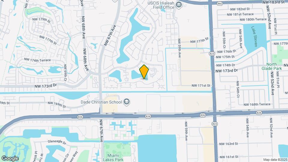 6225 NW 171st St Map and Location Details