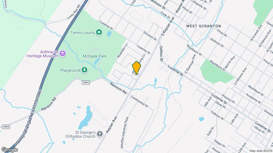 658 S Keyser Ave Map and Location Details