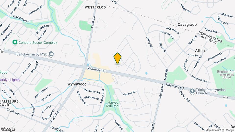 822 W Boxborough Dr Map and Location Details