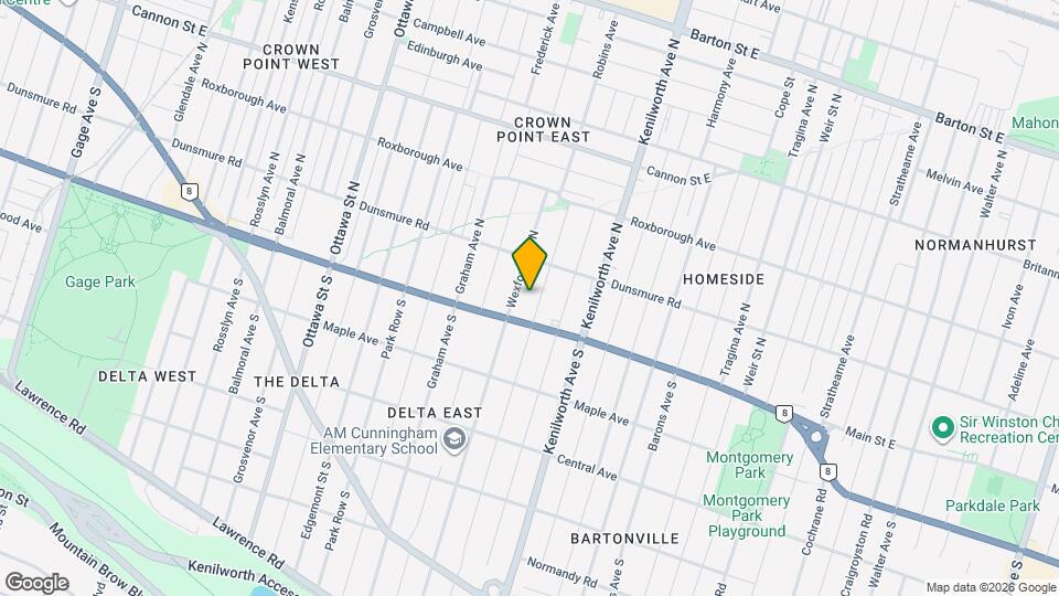 19 Huxley Ave N Map and Location Details