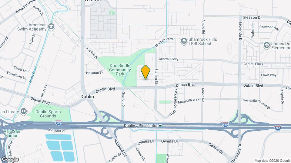 5857 Cadence Ave Map and Location Details