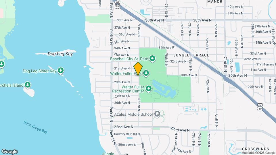 2930 80th St N Map and Location Details