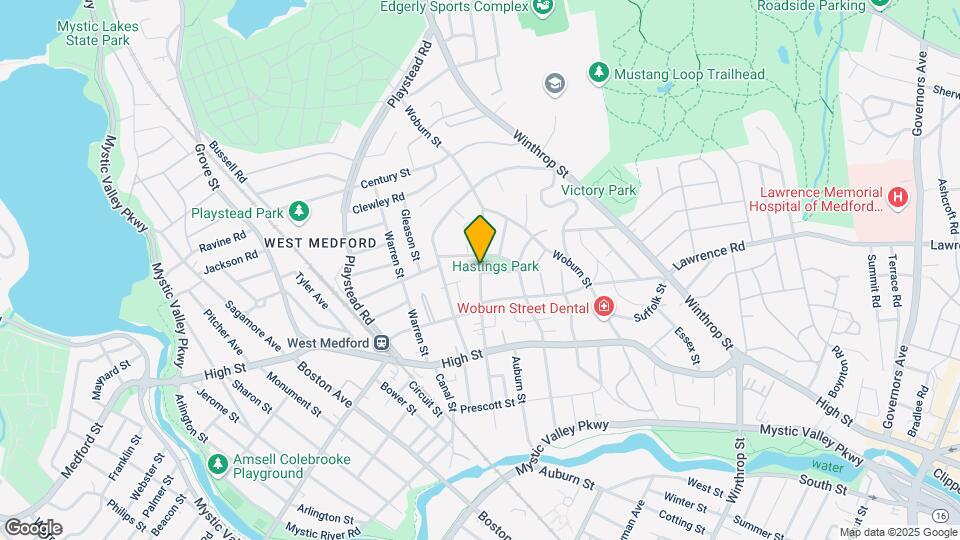 132 Allston St Map and Location Details