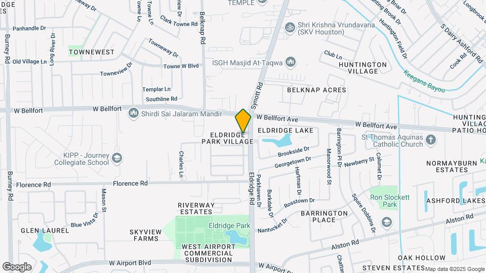 13463 Eldridge Park Way Map and Location Details