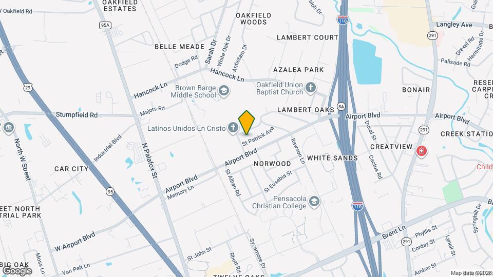 268 St Patrick Ave Map and Location Details