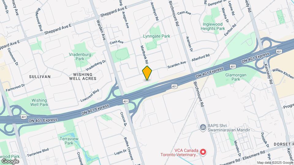 77 Heaslip Terrace Map and Location Details