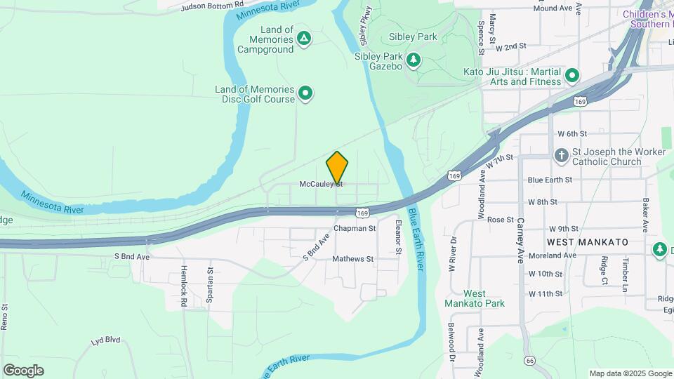 107 S Hawley St Map and Location Details