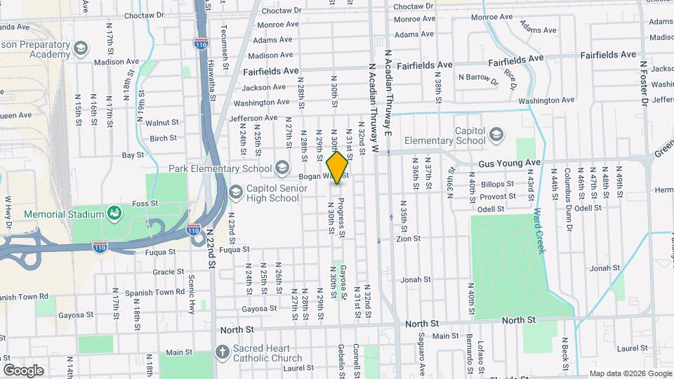 3120 Bond St Map and Location Details