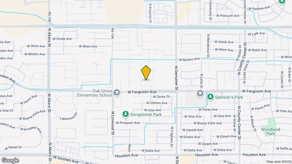 4021 W Sunnyview Ave Map and Location Details