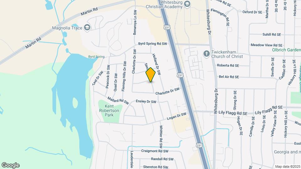7708 Saxon Dr SW Map and Location Details