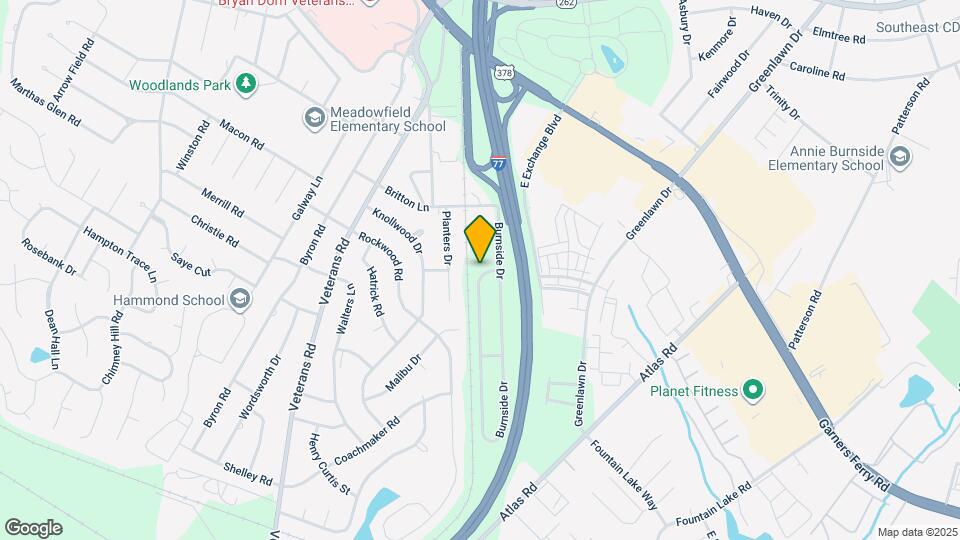 864 Burnside Dr Map and Location Details