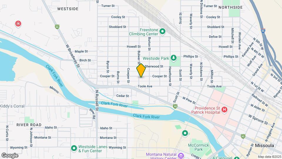 1437 Cooper St Map and Location Details