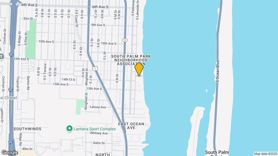 1320 S Lakeside Dr Map and Location Details