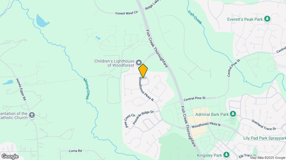 222 Cheswood Forest Pl Map and Location Details