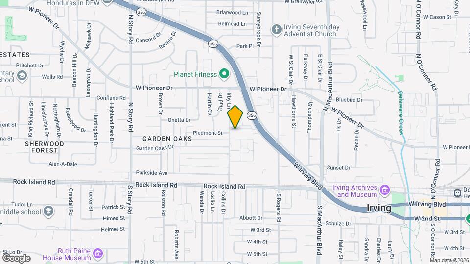 512 Irby Ln Map and Location Details