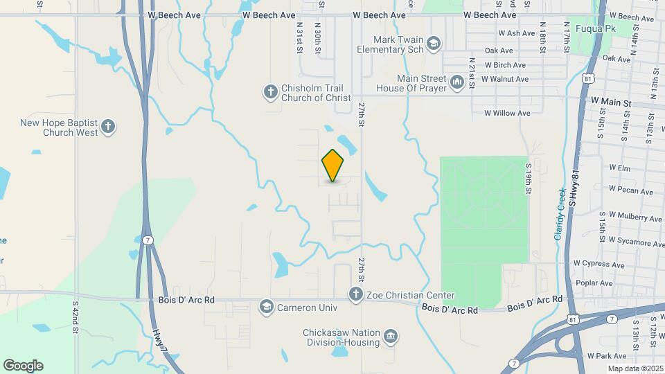 419 S 27th St Mapa y Detalles de la Ubicación