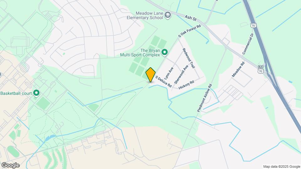 612 S Oak Forest Rd Mapa y Detalles de la Ubicación