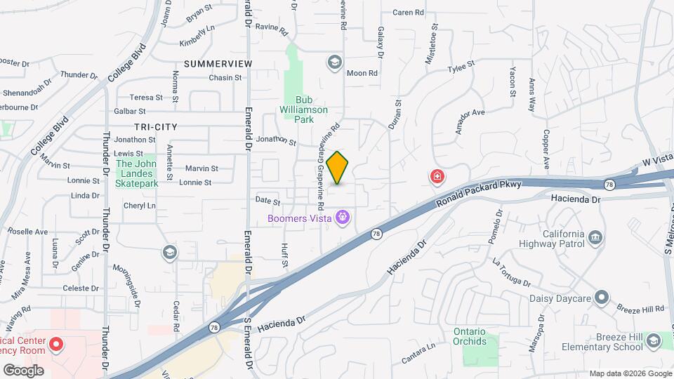 207 Silver Fir Ct Map and Location Details