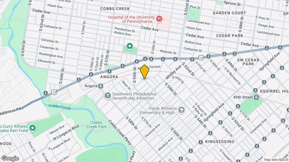 5502 Thomas Ave Mapa y Detalles de la Ubicación