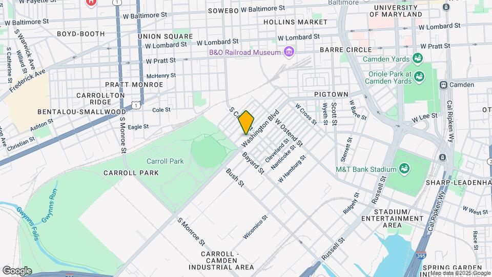 1336 Washington Blvd Map and Location Details