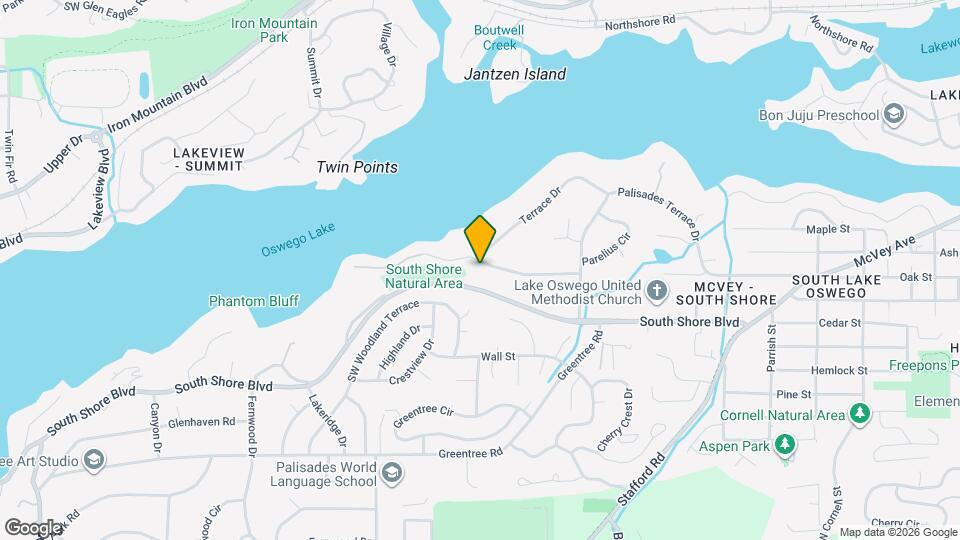 1320 W Oak Terrace Map and Location Details