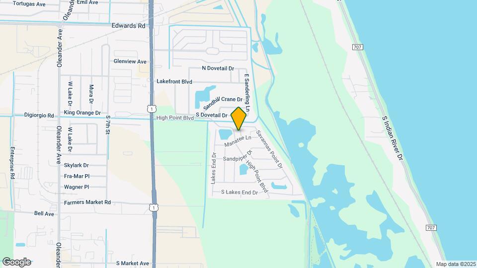 901 Savannas Point Dr, Unit Ft. Pierce Map and Location Details
