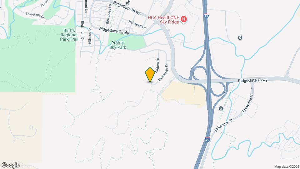 10658 Alicante Rd Map and Location Details