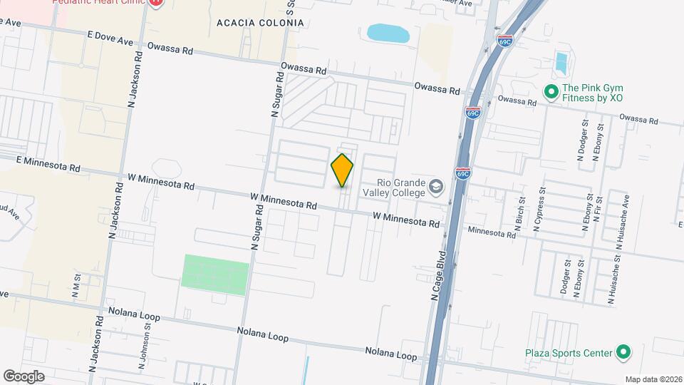 5315 N Crown Point Map and Location Details