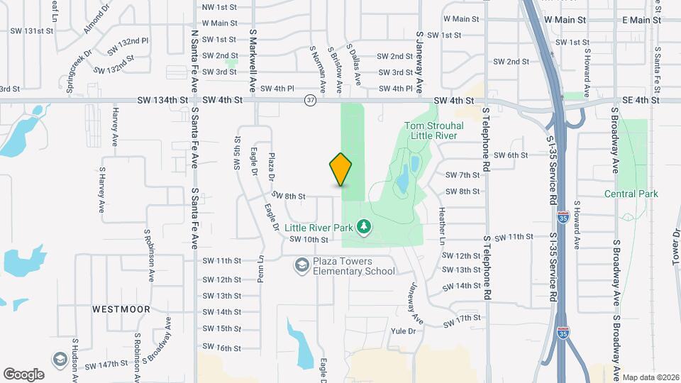 805 SW 8th St Map and Location Details