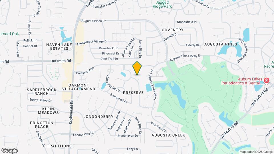 25307 Piney Bend Ct Map and Location Details