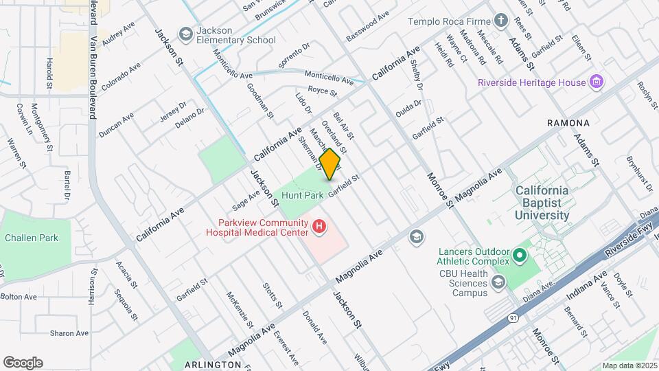 8902 Sherman Dr Map and Location Details