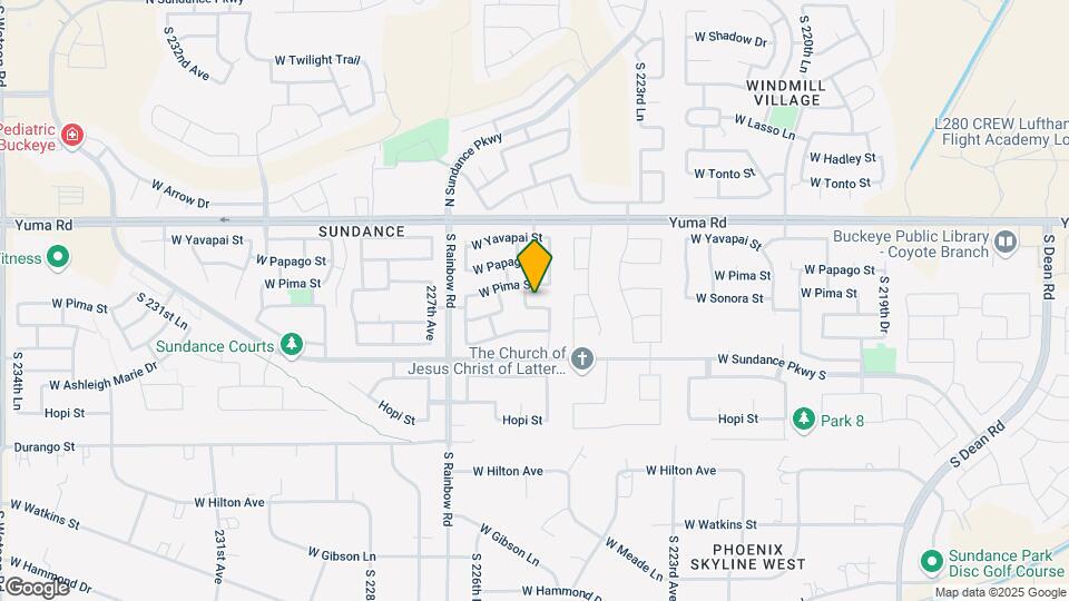 22542 W Cocopah St Map and Location Details