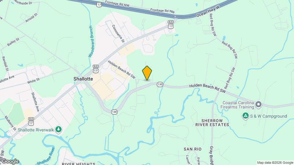 218 Old Holden Beach Rd SW Map and Location Details