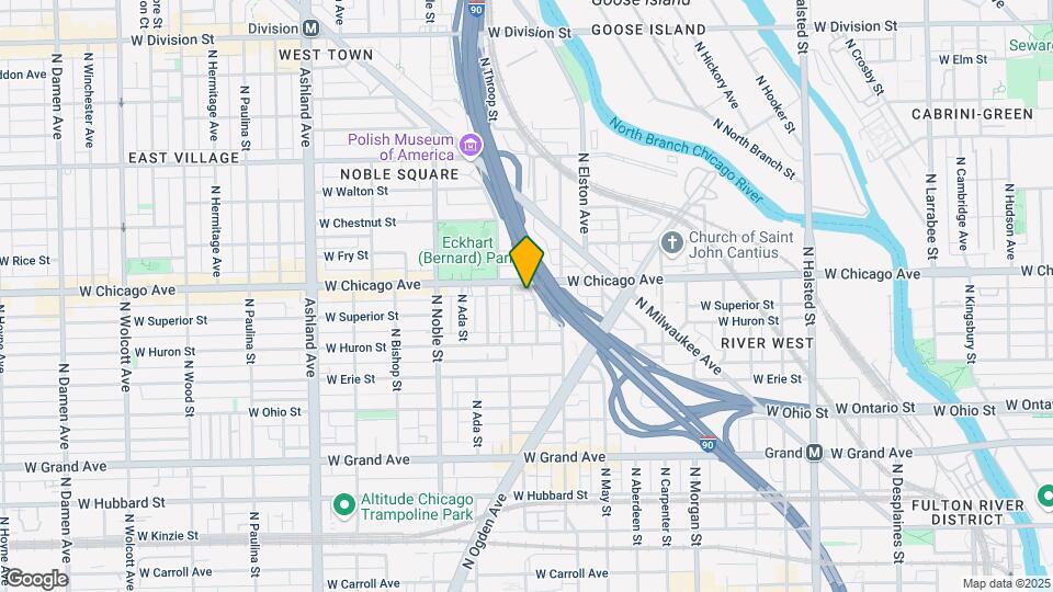 744 N Willard Ct Map and Location Details