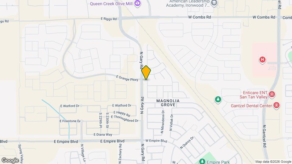 36672 N Asturian Vly Wy Map and Location Details