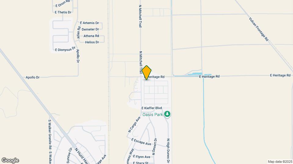 6703 E San Tan Way Map and Location Details