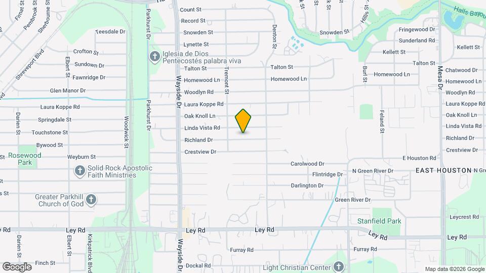 8127 Richland Dr Map and Location Details