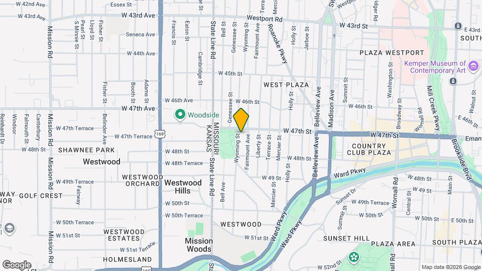 4707 Wyoming St Map and Location Details