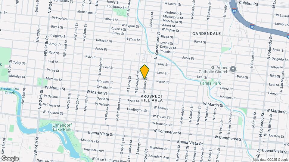 2202 Perez St Map and Location Details