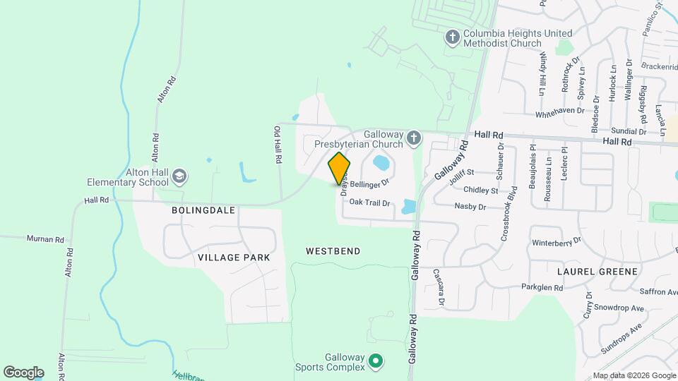 1043 Drayson Dr Map and Location Details