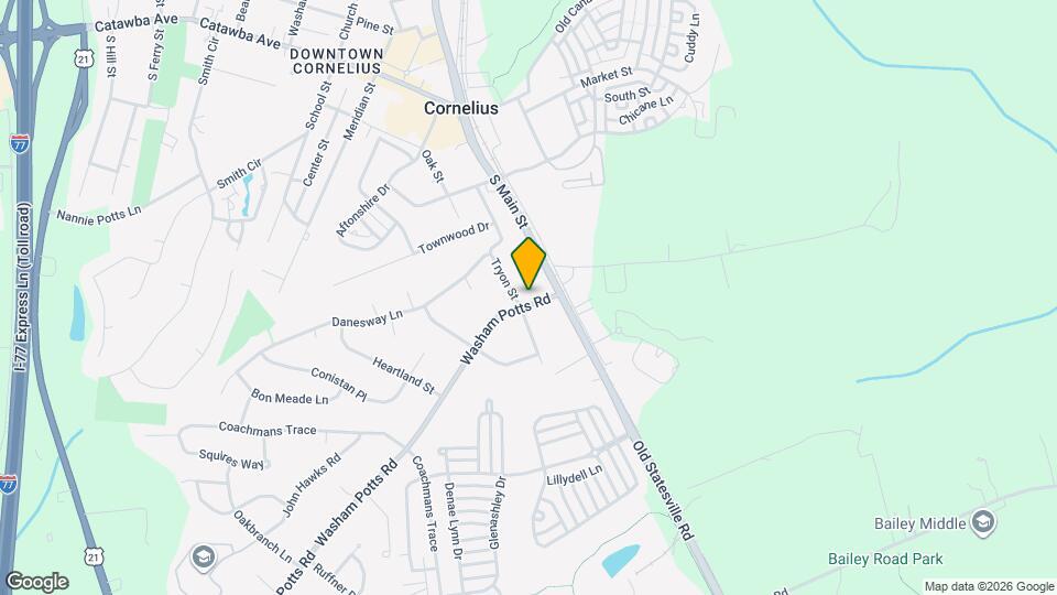 19504 Tryon St Map and Location Details